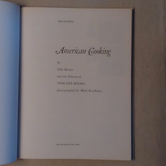 Vintage Time Life American Cooking cook book - Picture 2 of 2